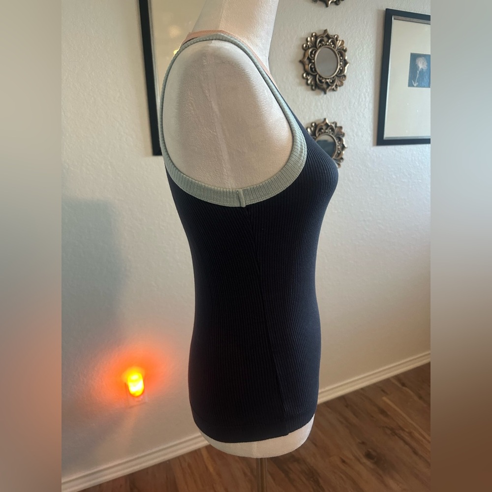 Hashtag Ribbed Tank Top - Picture 3 of 6